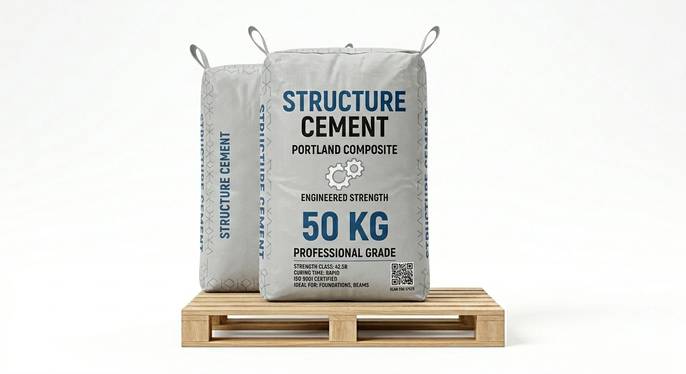 Grey Structure Cement